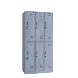 噴塑六門更衣柜XD-349